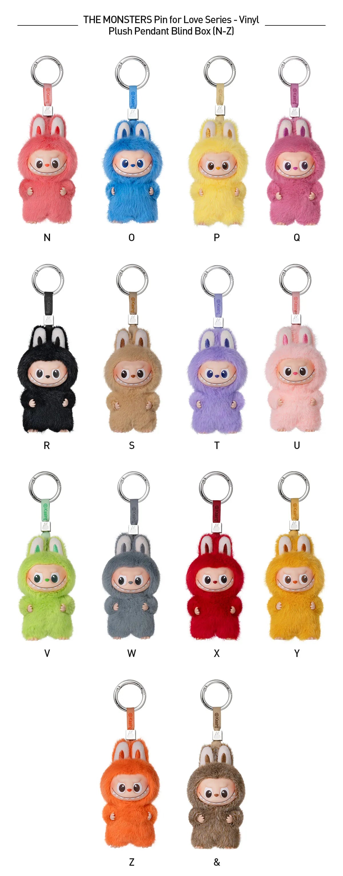 Labubu Macarons Sleutelhanger (BLINDBOX)